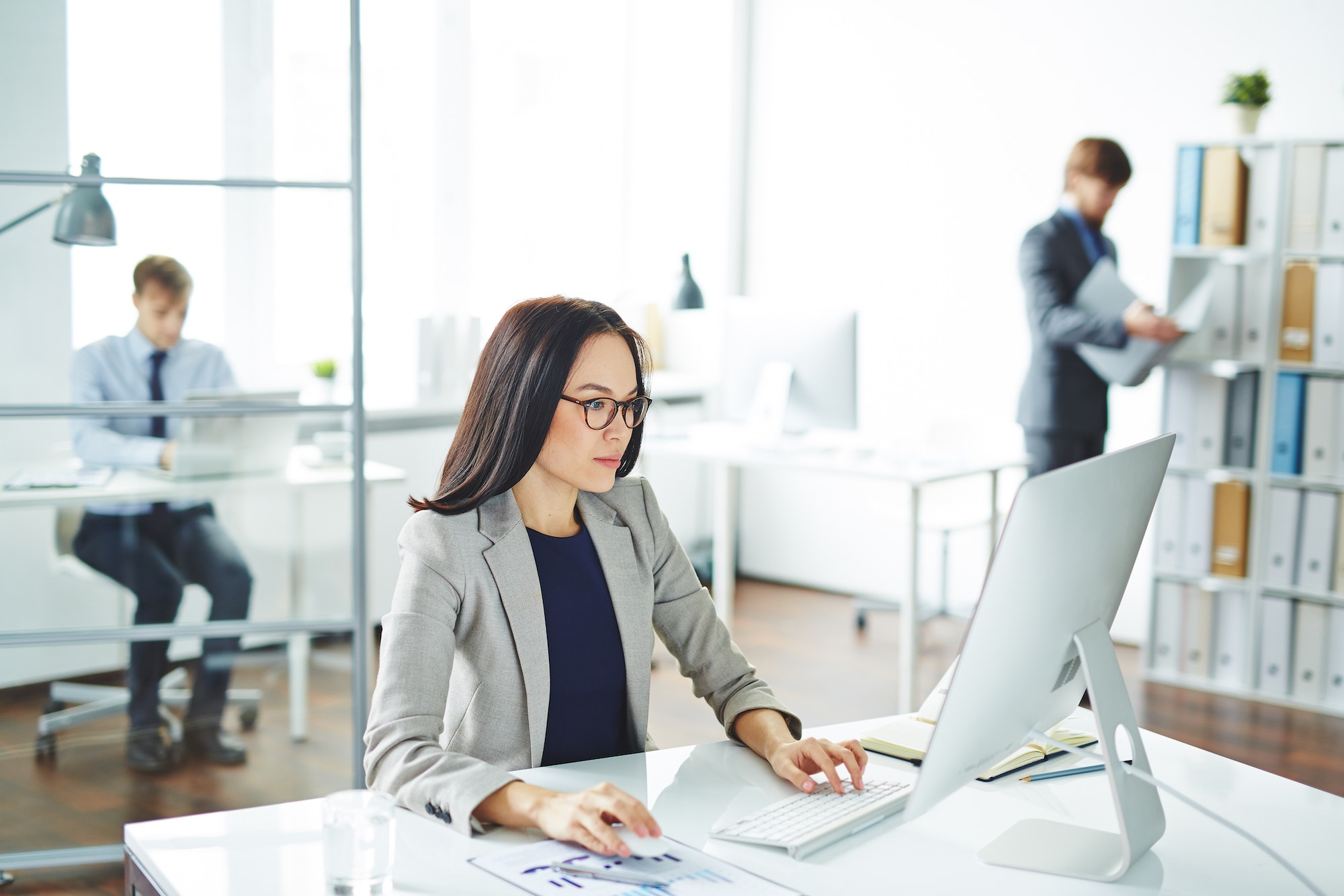 Secretary by computer